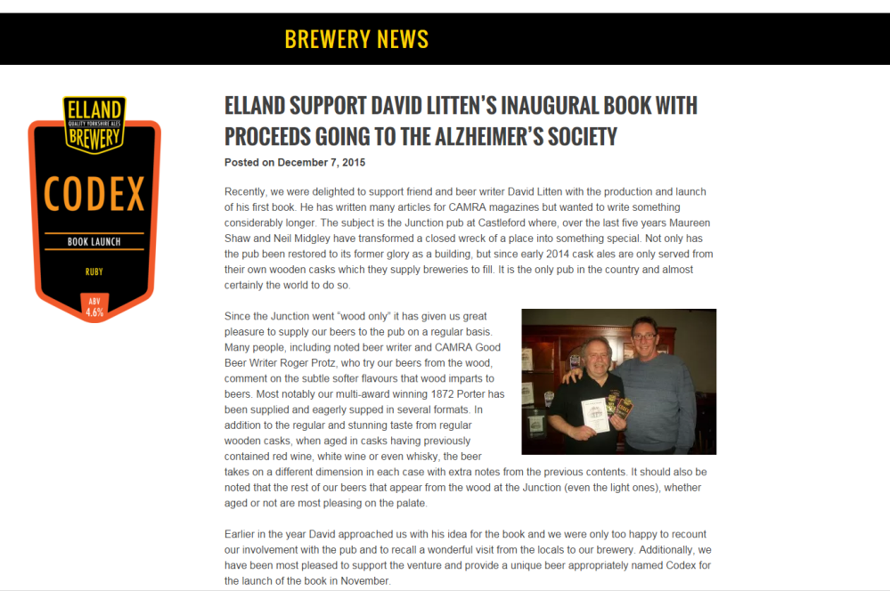 Brewery News